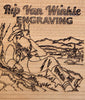 Rip Van Winkle Engraving - Home